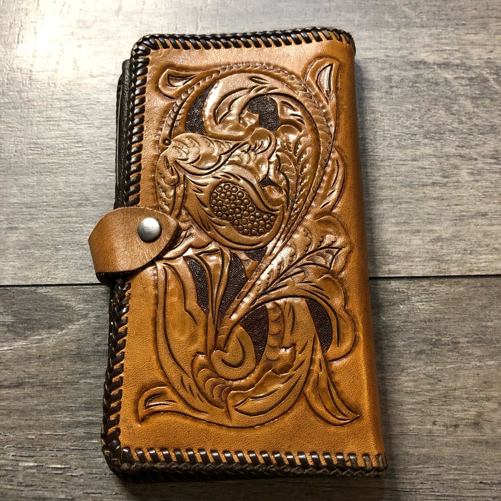 VINTAGE leather wallet